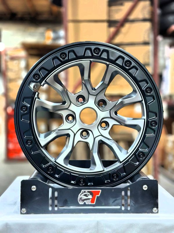 5601	R17 9J	5x127	ET-10	71,6  matt grey face + matt black beadlock