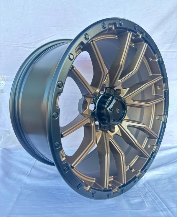 6098	R17 9J	6x139,7	ET10	110,1 	Satin bronze +satin black lip