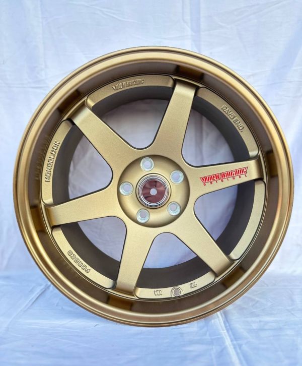6047	R17 9J	5x114,3	ET15	73,1 	Bronze + Milling Letter Red