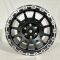 XF221	R18 8,5J	ET0	110.1	6x139,7	MATTE BLACK MACHINED LIP
