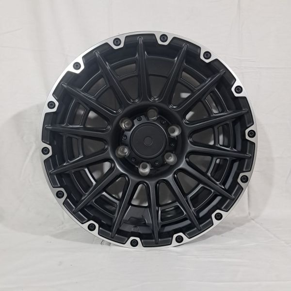 XF056 R18 8,5J ET0	6x139,7	110,1 50% MATTE BLACK MACHINED LIP