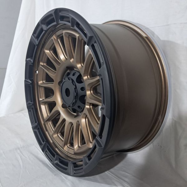 XF054 R18 8,5J ET0	6x139,7	110,1 SAND BRONZE+MATTE BLACK MACHINED LIP
