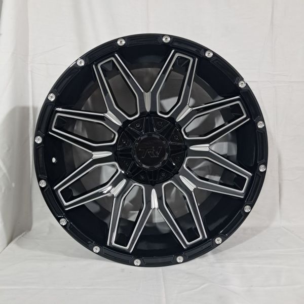 4078 R20 10J ET-18 5x150 / 5x139,7	110,5	BLACK MILLING
