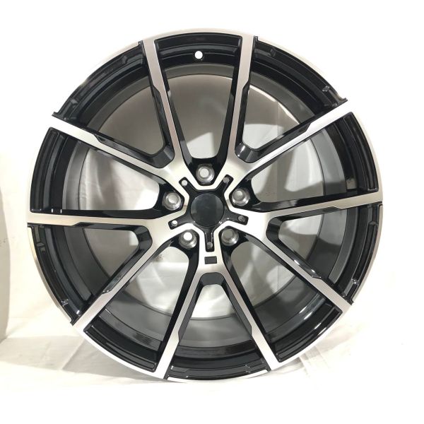 FA746 R20 8,5J ET26	5X112	66,6	Black  Machined Face