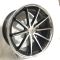 FA613R	R20 10J	ET38 5x112 / 5x114,3 (5X113.1) 73,1 PIANO BLACK DIAMOND-CUT MACHINED FACE+STAINLESS STEEL LIP