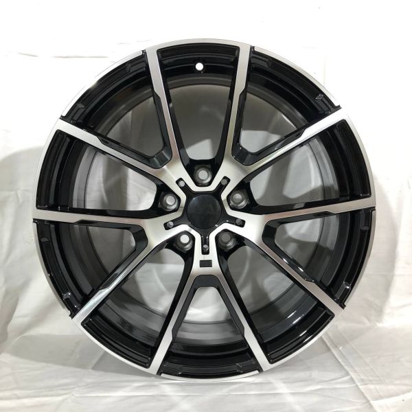 F9746 R19 9,5J ET40	5X120	72,6 Black  Machined Face