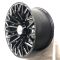 F8739 R18 9J ET0 6x139,7 110,5	matt black+milling