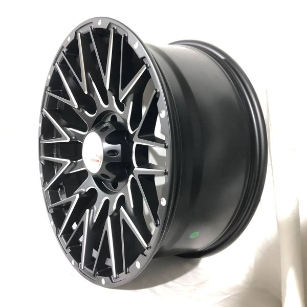 A411 R20 9J	ET18 6x139,7 110,5	matt black+milling