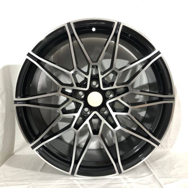 A375F R20 8,5J ET26	5X112	66,6 Black Machined Face