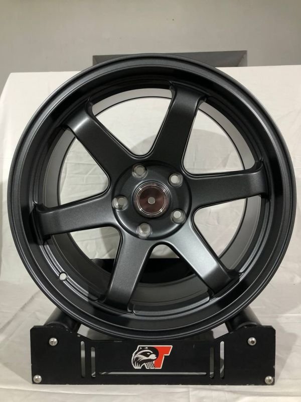 TE37 R18 8J	5X120 ET35	ЦО 72,6 	Dark Matt Gray