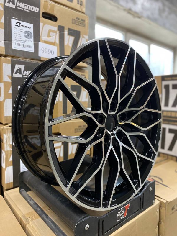 F9755 R19 9,5J ET40	5x120	72,6	Black  Machined Face