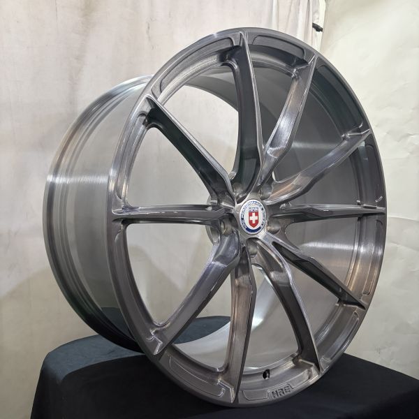BMW Forged HRE R22 10,5J ET30 / 12J ET35 ЦО 66,6 5x112 "Full Brush Gray"