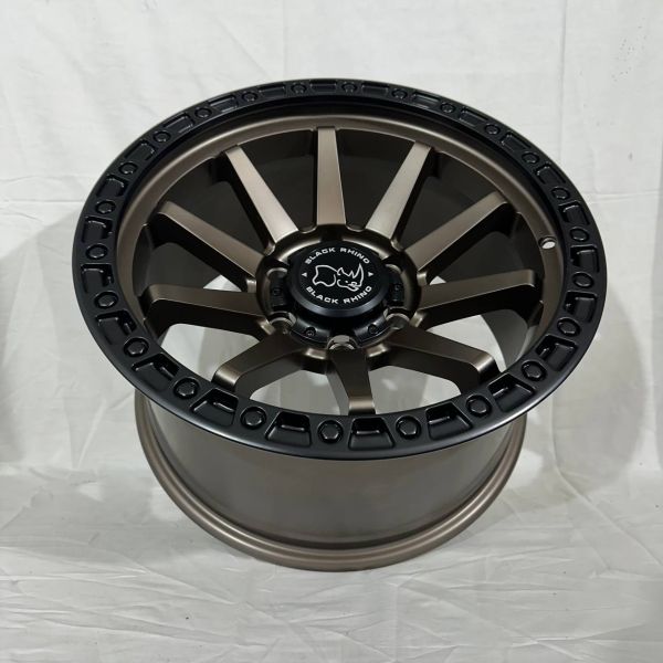 RGW8938 R17 9J 6x139,7	ET0 ЦО110 Bronze  + black lip polish