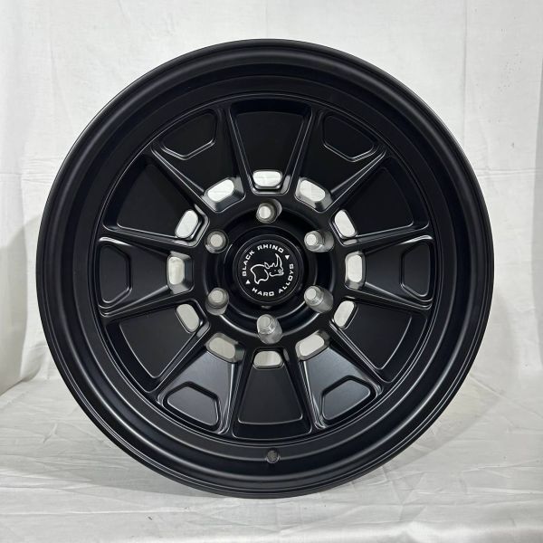 X70629K R17 9J ET0 6x139,7 110,1 MATT BLACK