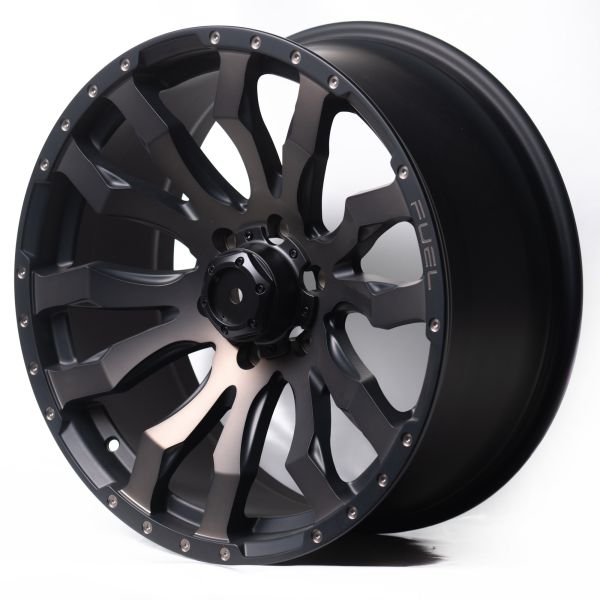 0215 Fuel Blitz R18 8,5J 6X139.7 ET20 Dia 110,1 Matt Black Bronze Tinted