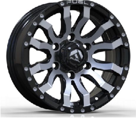 0215 Fuel Blitz R18 8,5J 6X139.7 ET20 Dia 110,1 Matt Black Bronze Tinted