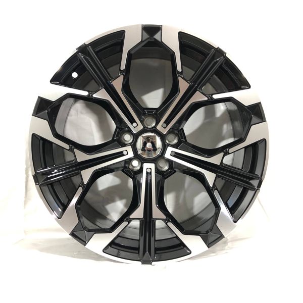 BMW F9735 R19 9J ET35	5X112	66.6	Black Machined Face