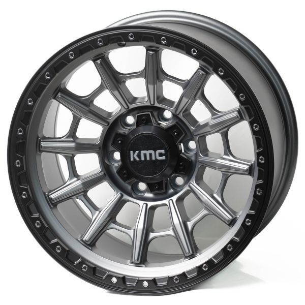 RGW70548 R17 9J 6x139,7 ET0 ЦО110 Matt grey  + black lip