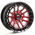 RGW8622 R17 9J 6x139,7 ET0 ЦО110 CANDY RED+BLACK LIP