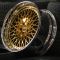 BMW M3 G80 R20 9,5J ET10 / R21 10,5J ET15 5x112 ЦО 66,5 Chrome lip + Gold center