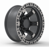 F5673	R15 10J	ET-44	6X139,7	110.5	Black Machined