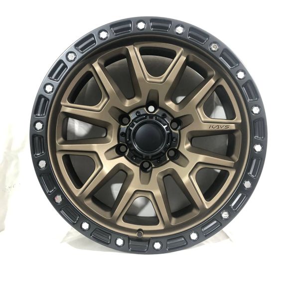 F8700	R18 9J	ET0	6X139,7	106.1	MATT BRONZE+  MATT BLACK LIP