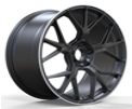 FA717	R20 9,5J	ET38	5x112	66.6	MATT BLACK MACHINED TIP