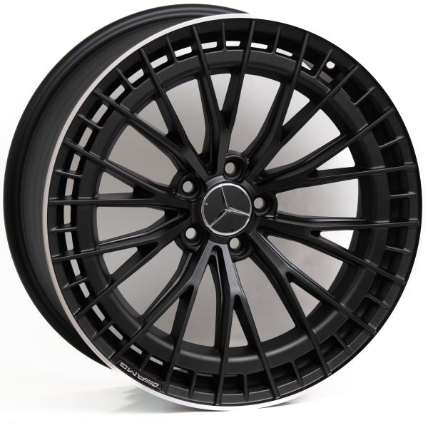 5х112 R20х9,5 СВ66,6 ЕТ45 FBX475-20 Satin Black ML задняя ось