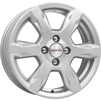 4х100 R15х6 СВ60,1 ЕТ50 K&K КС693 (15 Almera G11) сильвер 64984