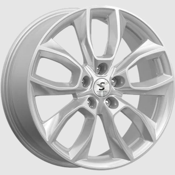 5х114.3 R18х7 СВ66.1 ЕТ40 Premium KP001 Elit silver арт. 77545