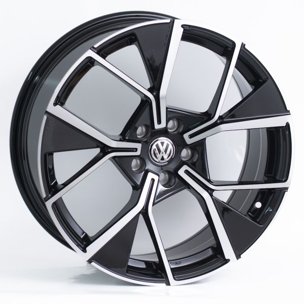 5х112 R19х8,5 СВ57,1 ЕТ40 F9010 Black Machined face