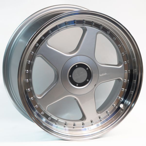 5х100 R18х8 СВ73,1 ЕТ25 2595 Silver Machined Lip (передняя ось)